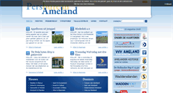 Desktop Screenshot of persbureau-ameland.nl